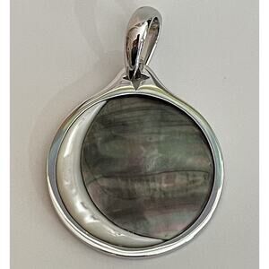 Honora Sterling Silver Abalone Mother Of Pearl Pendant